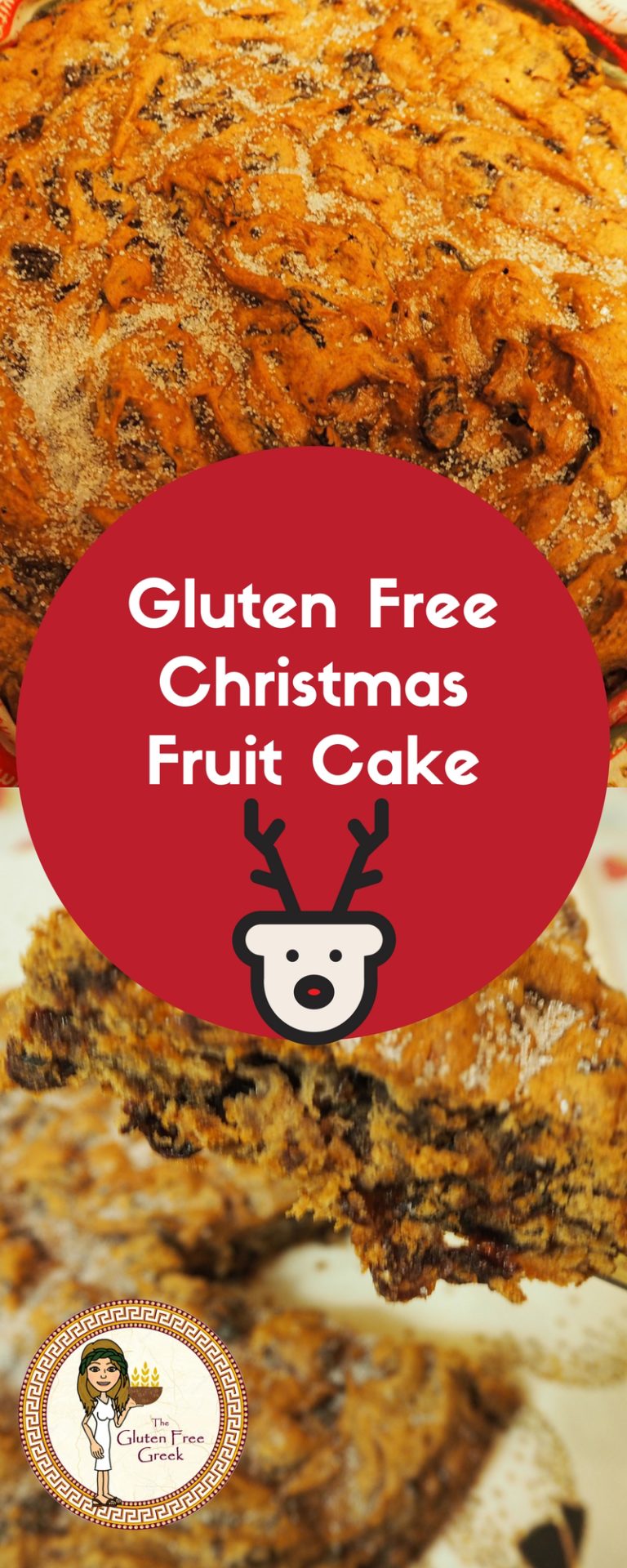 Christmas Fruit Cake - The Gluten Free Greek