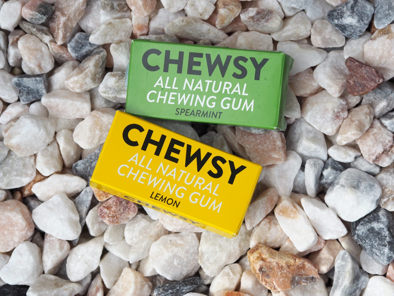 spearmint and lemon chewsy gum