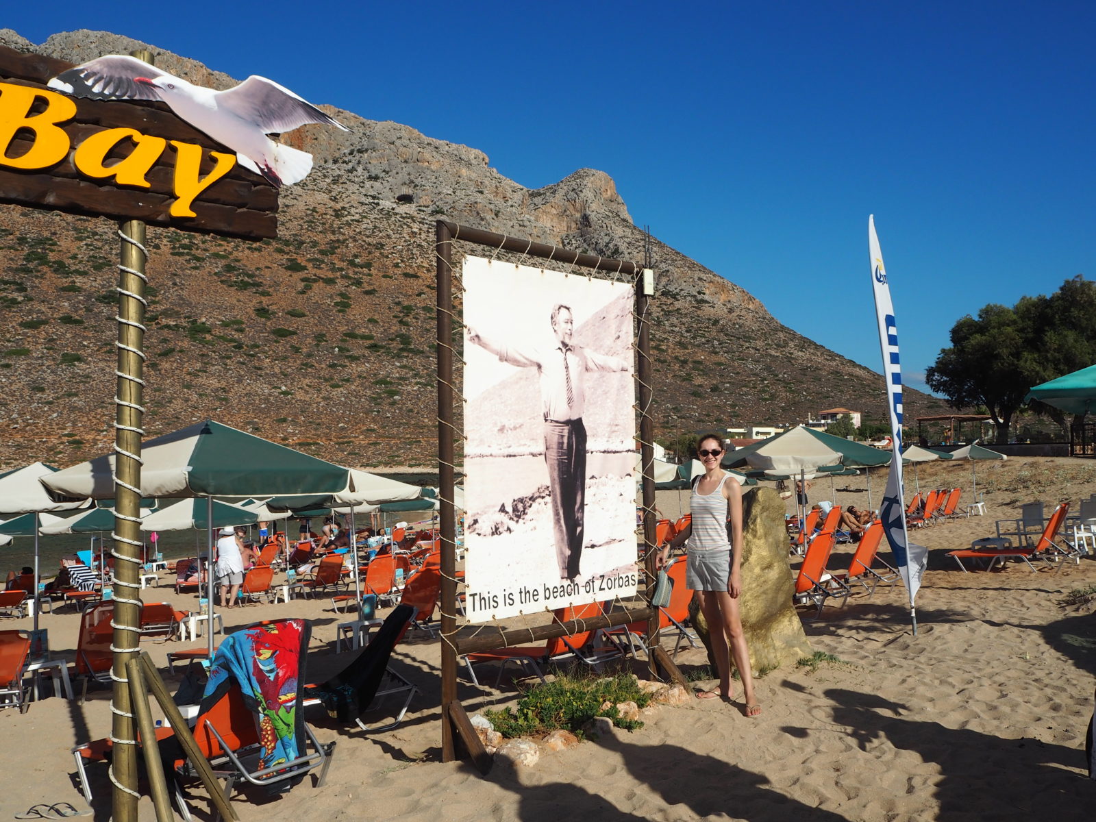 Zorbas beach Crete