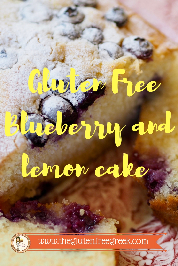 blueberry and lemon cake