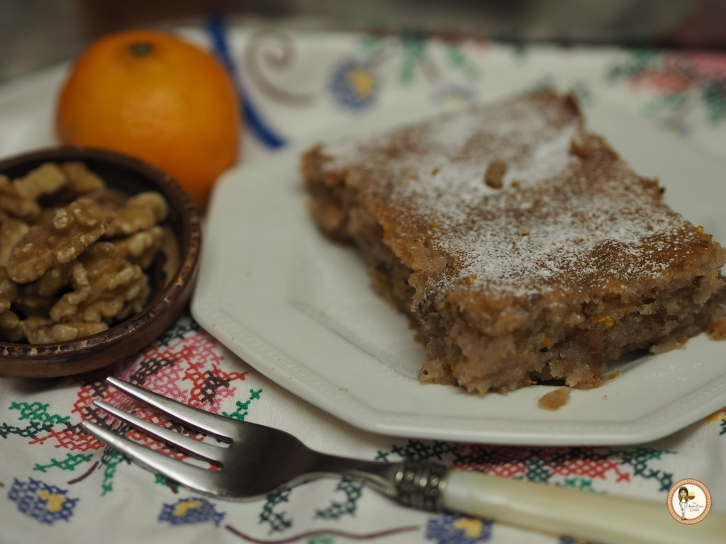 greek walnut cake karithopita