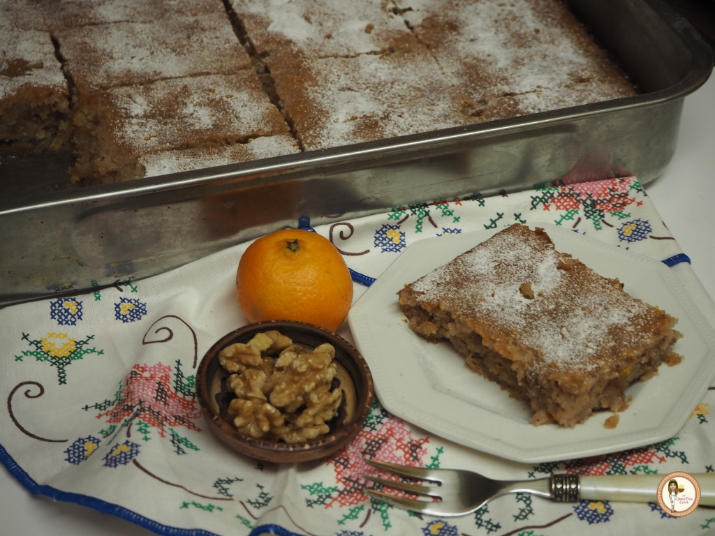 greek walnut cake karithopita