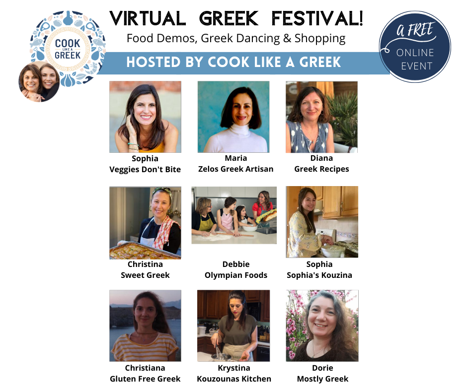 Join the first annual virtual Greek Festival!