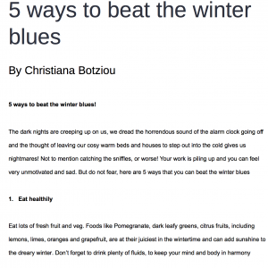 brain fud 5 ways to beat the winter blues